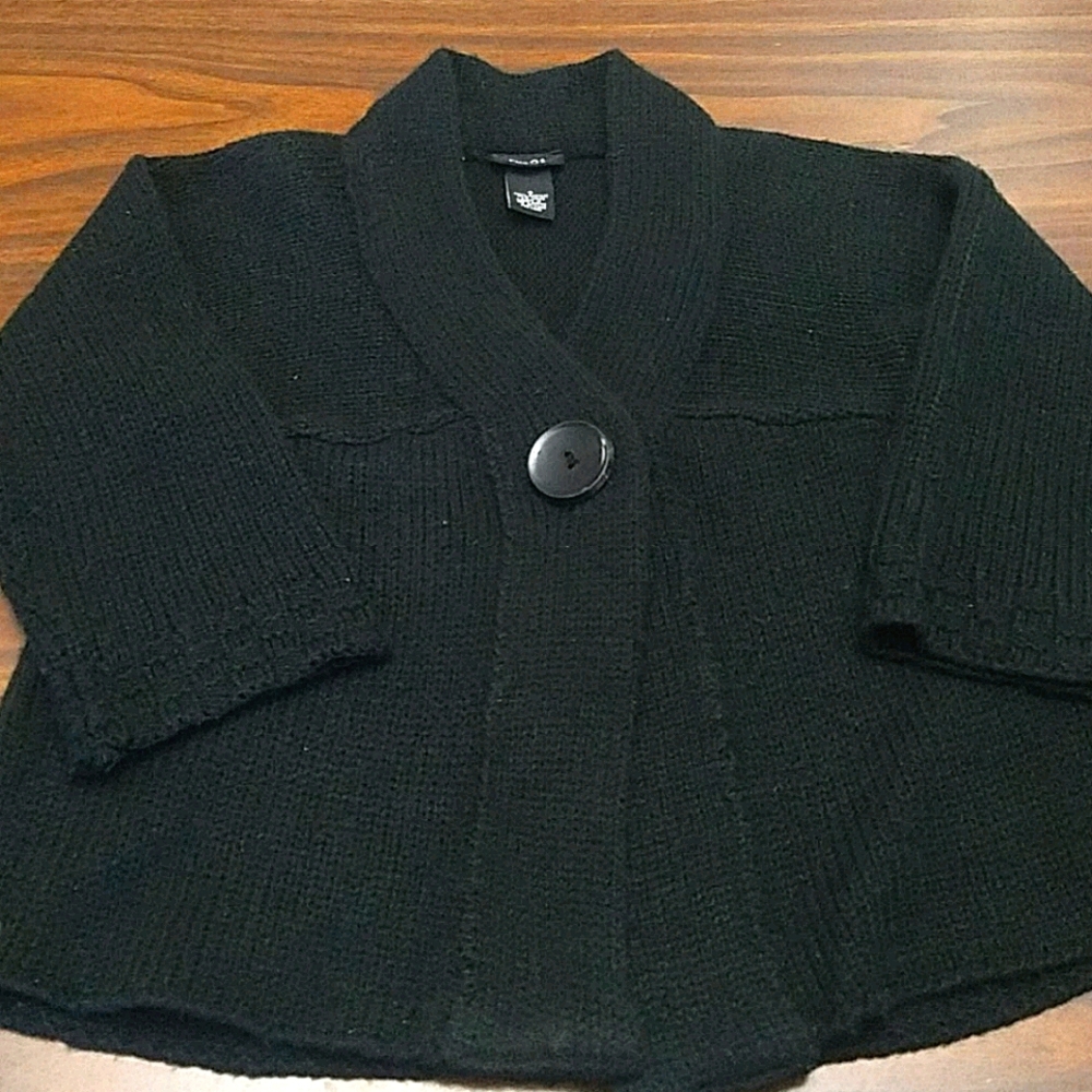 Rue 21 Black Sweater Cardigan Small